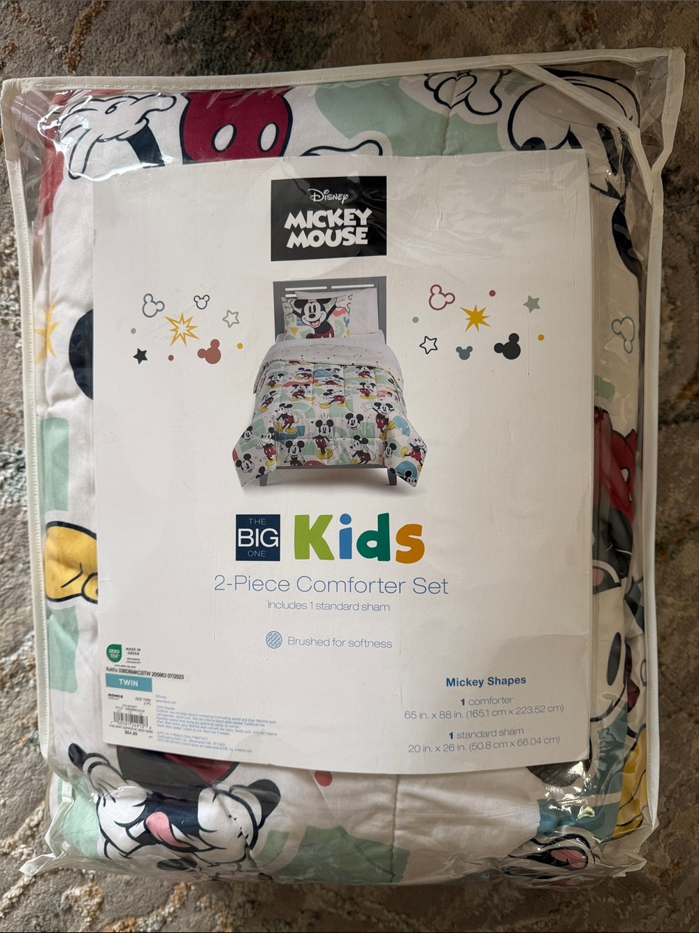 The Big One Disney Mickey Mouse Comforter